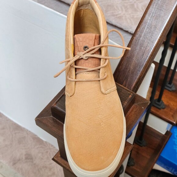 NWOT Sperry Men's Pluswave Ankle Boots, Tan, Sz 12 - Picture 10 of 16